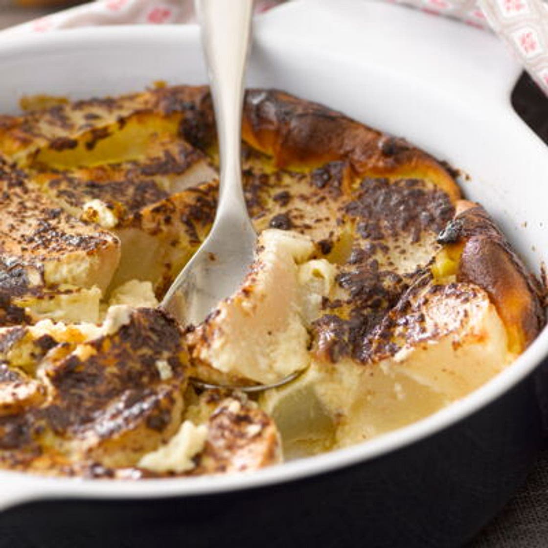 Clafoutis poire chocolat