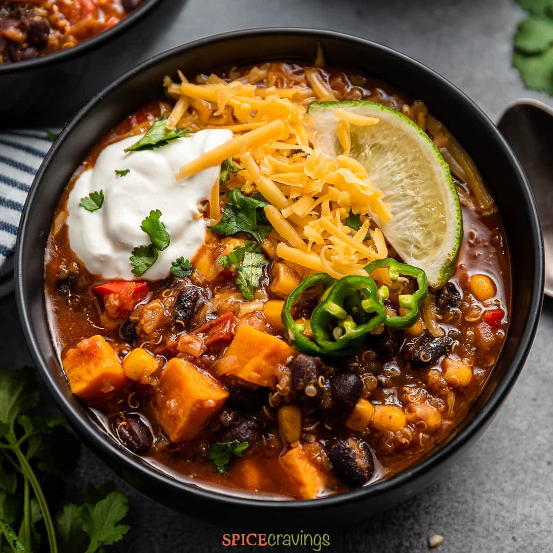 Instant Pot Vegetarian Chili