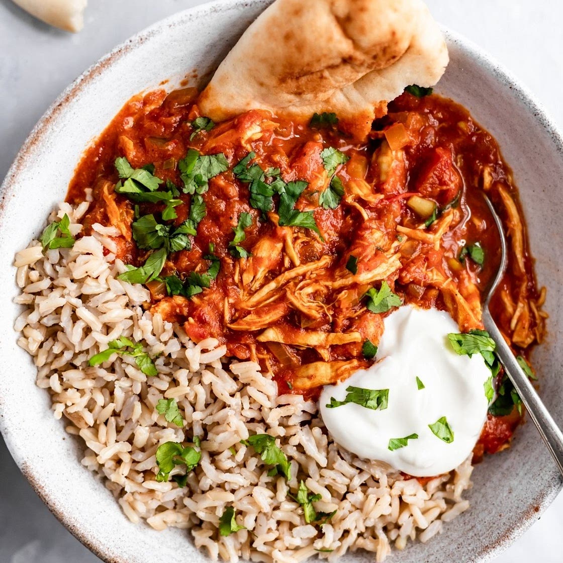 Healthy Slow Cooker Chicken Tikka Masala