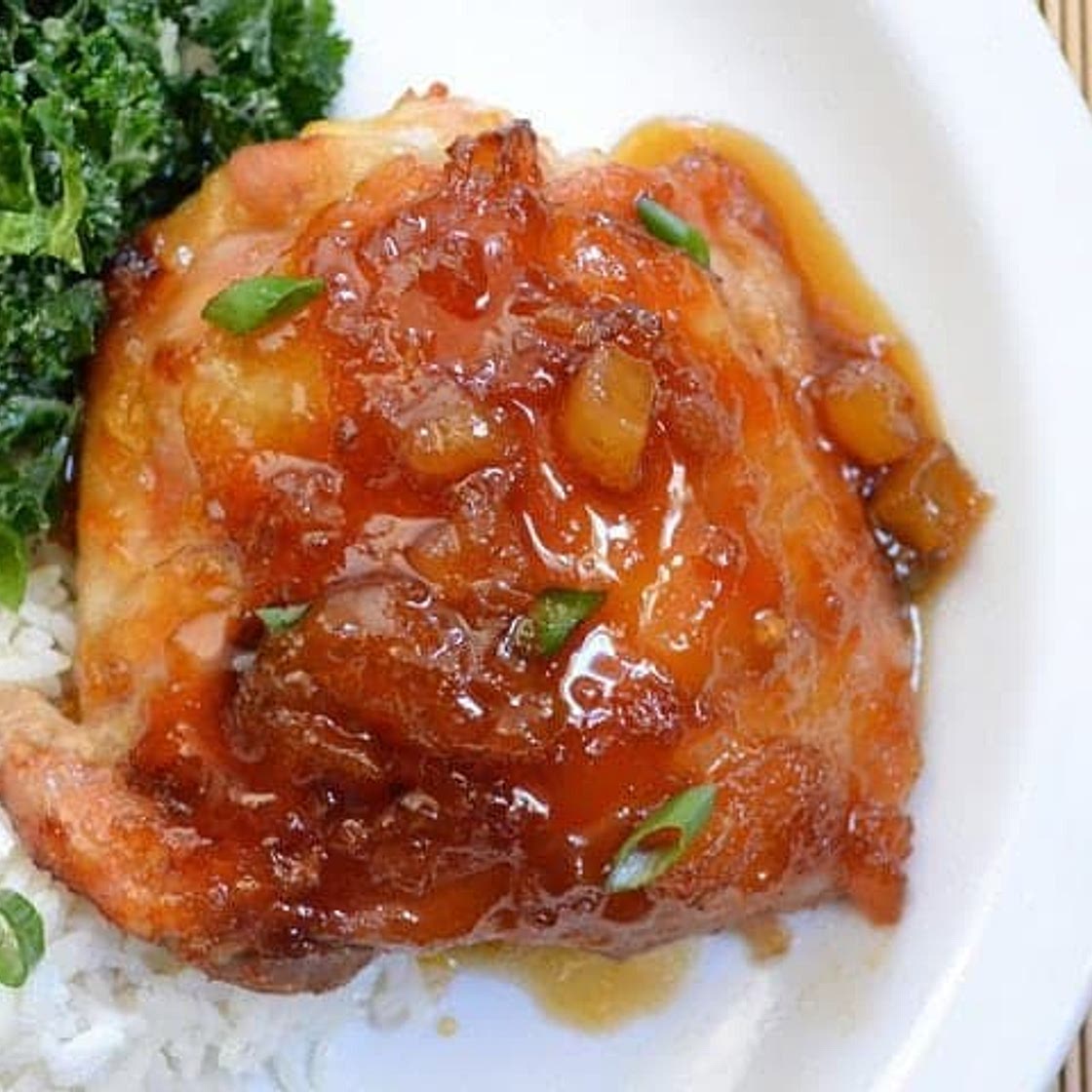 Pineapple Teriyaki Chicken Thighs