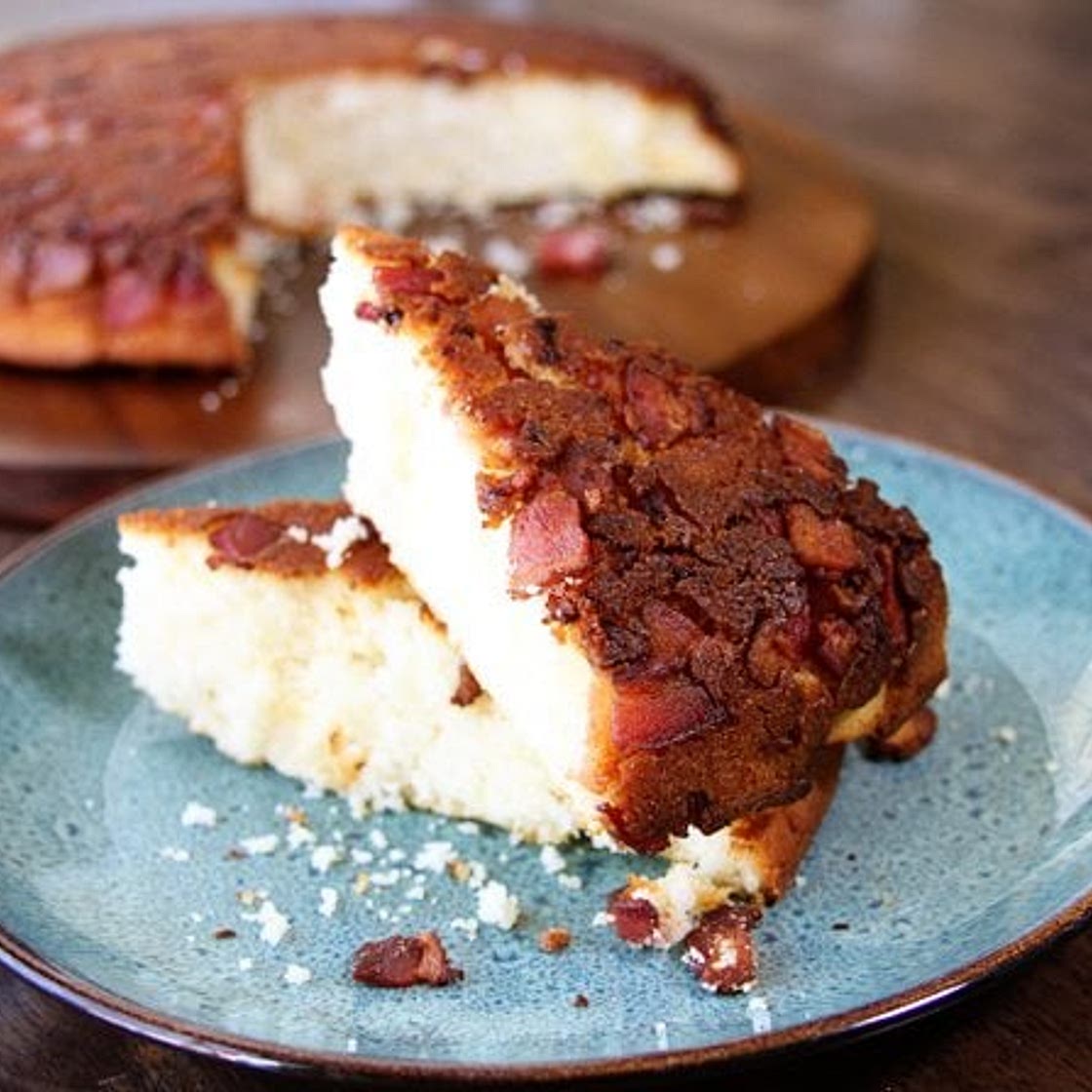 Bacon Upside-Down Cornbread