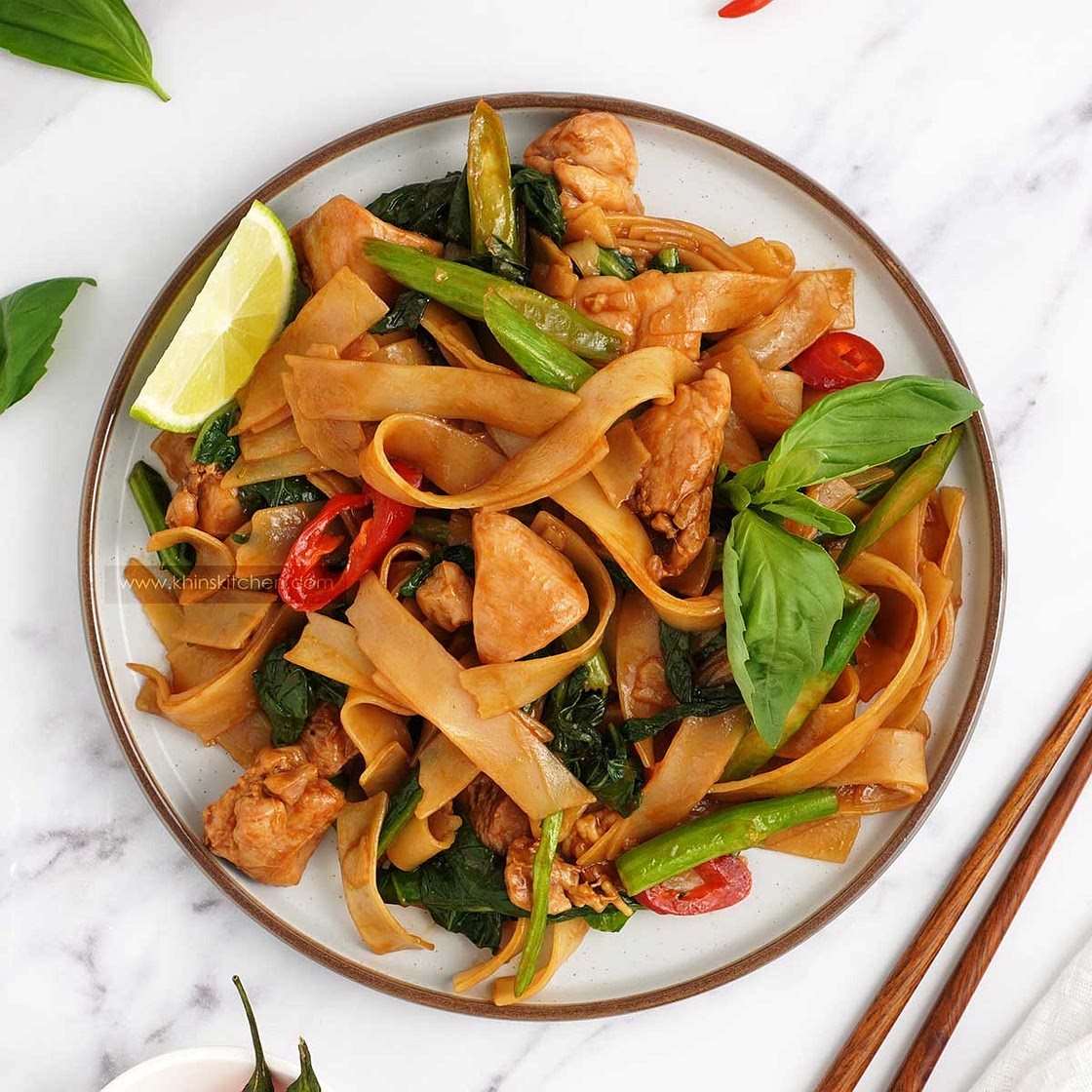Drunken Noodles ( Pad Kee Mao )