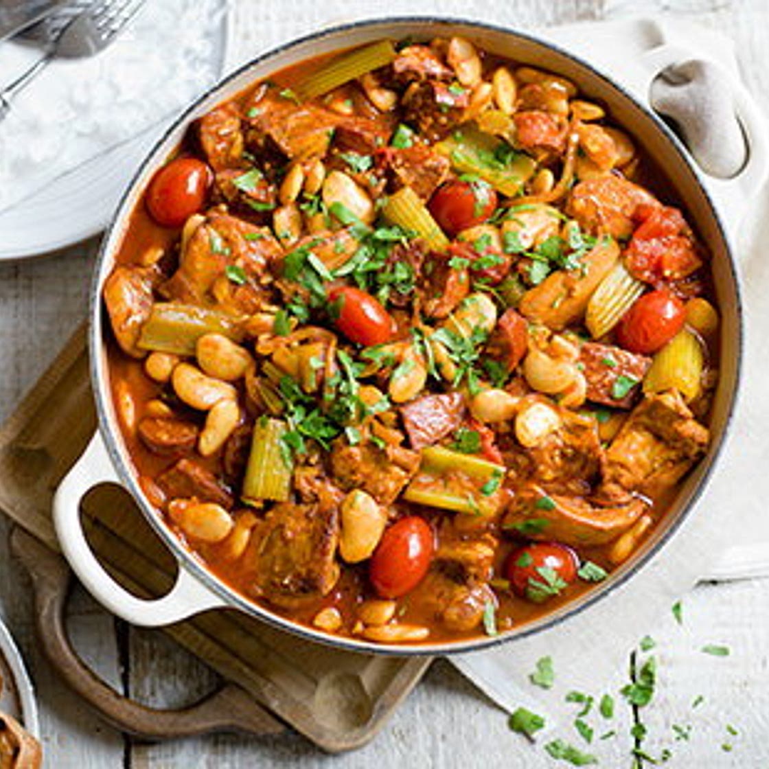 Slow-cooker chicken casserole