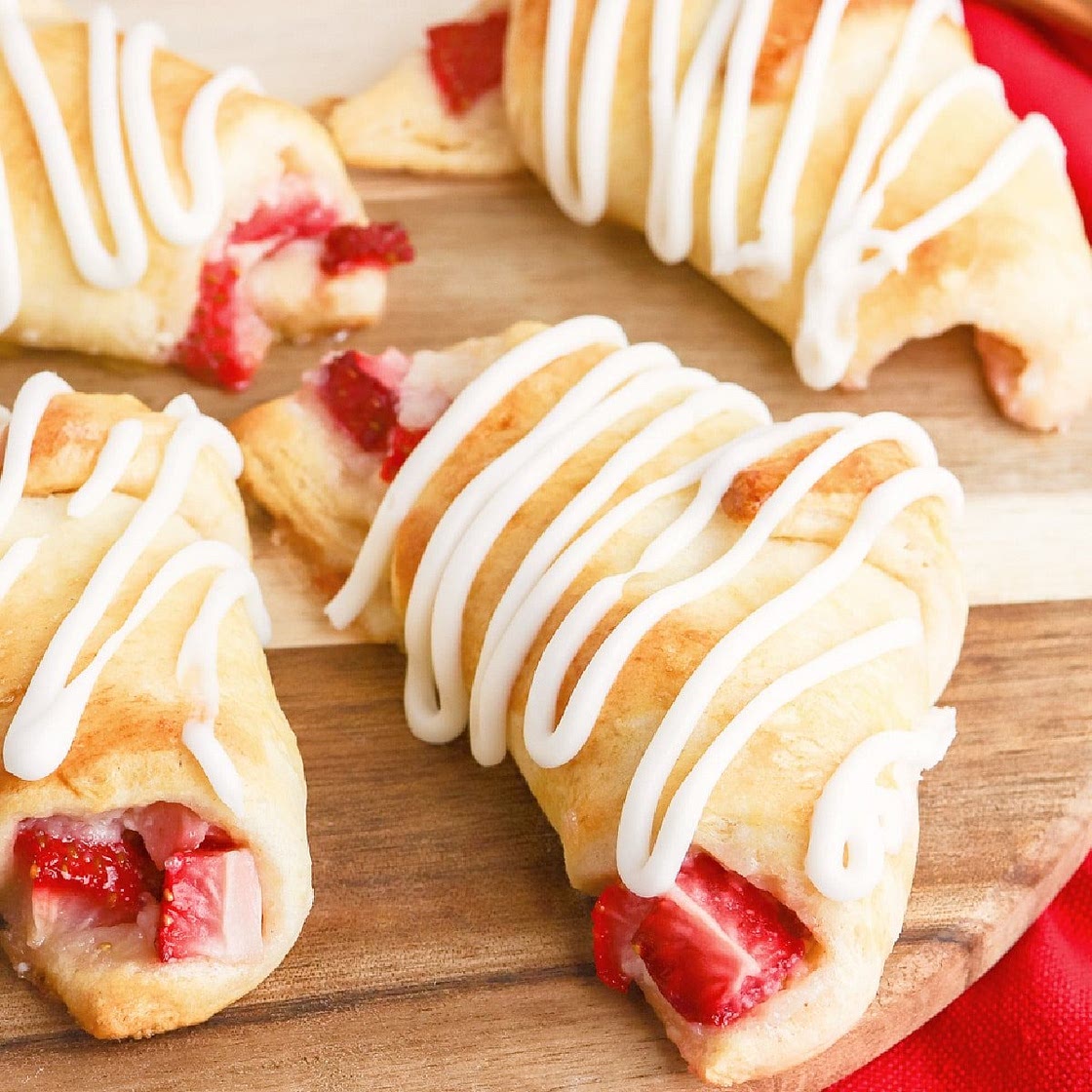 Strawberry Cheesecake Crescents