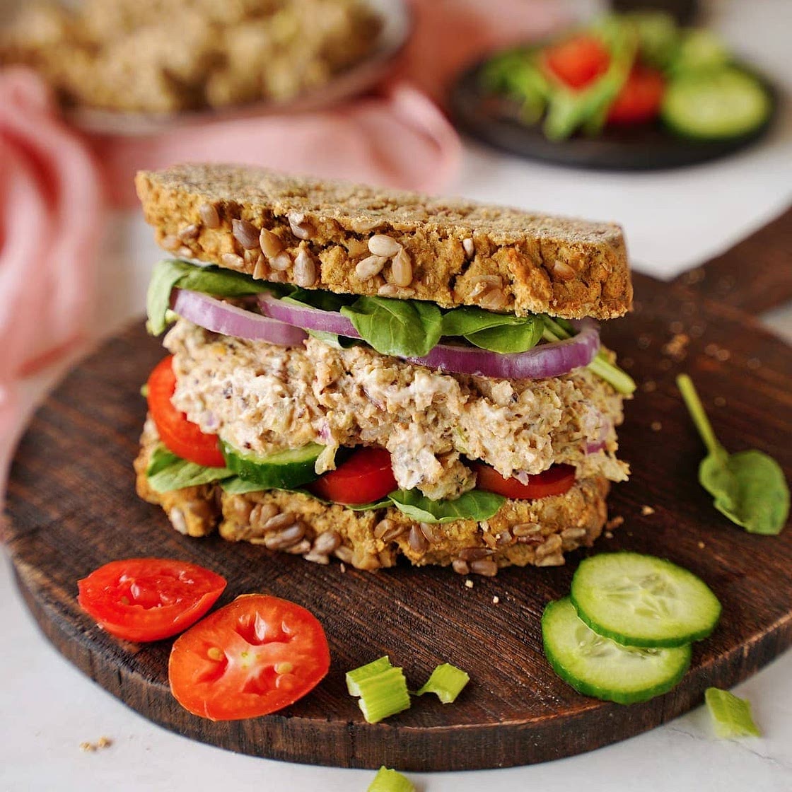 Vegan Chickpea "Tuna" Salad
