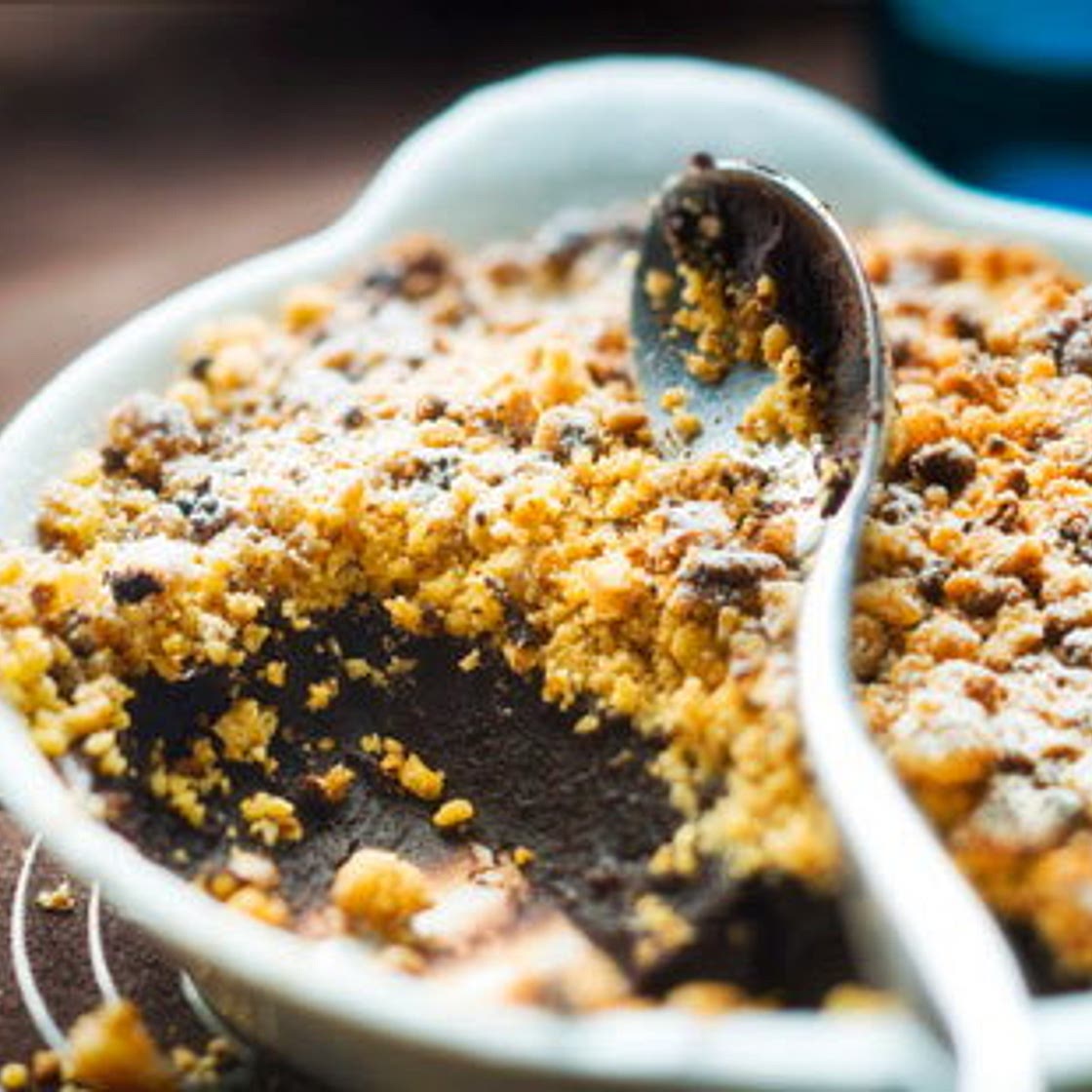 Chocolate crumble