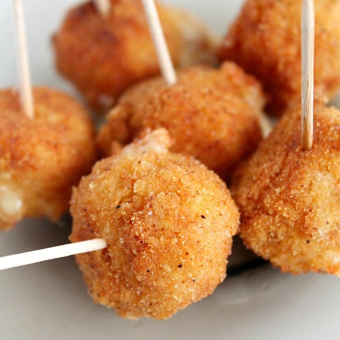 Spicy Fried cheese balls appetizer recipe