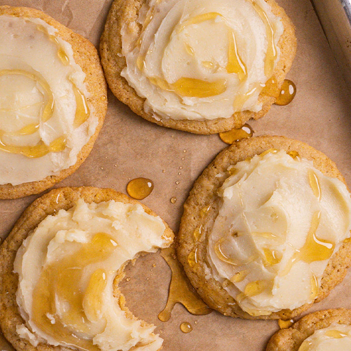 Honey Cornbread Cookies