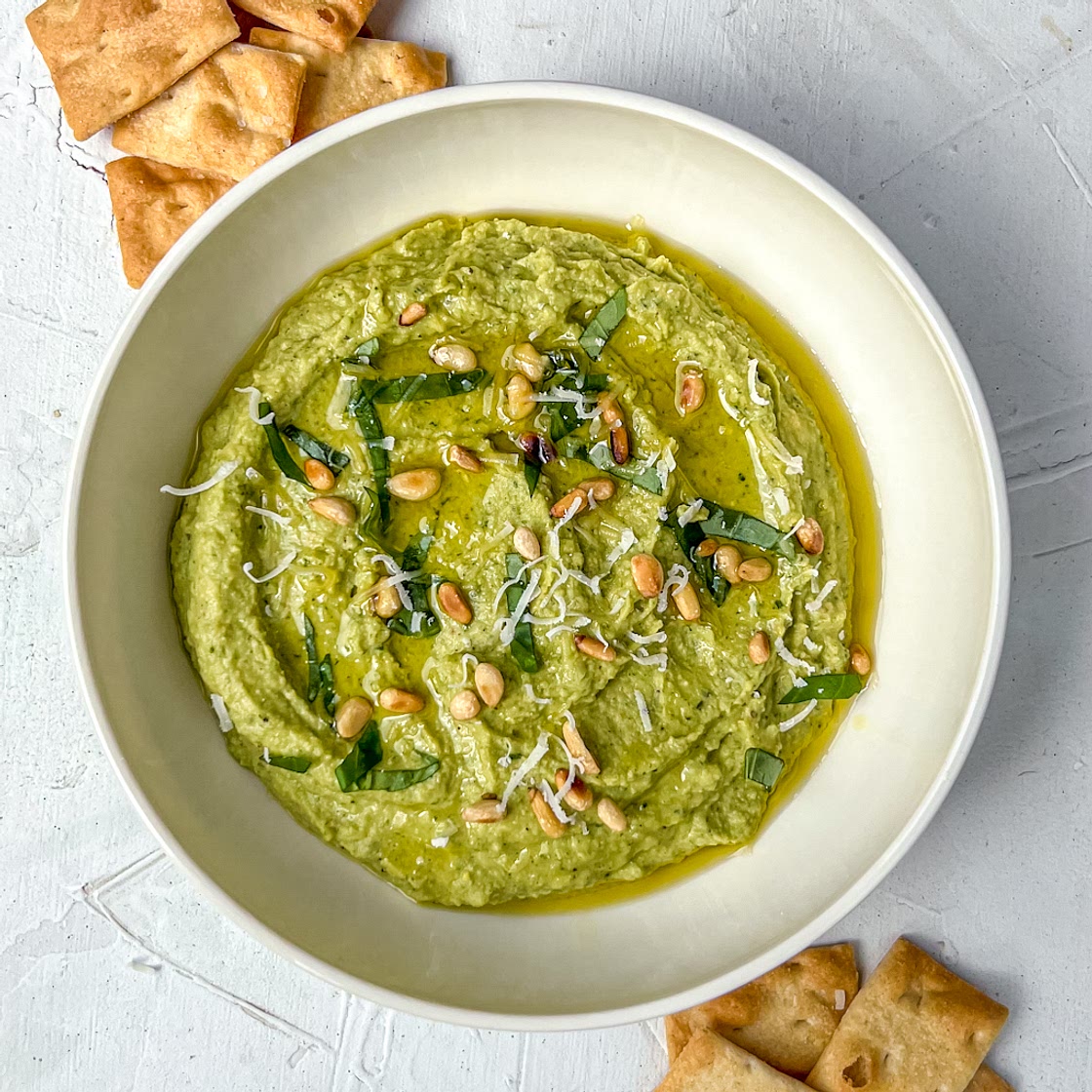 Basil Hummus