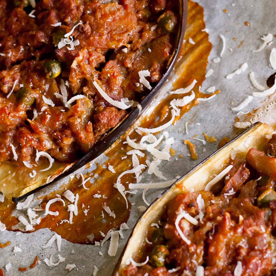 Barchette di melanzana low-carb: una ricetta universitaria