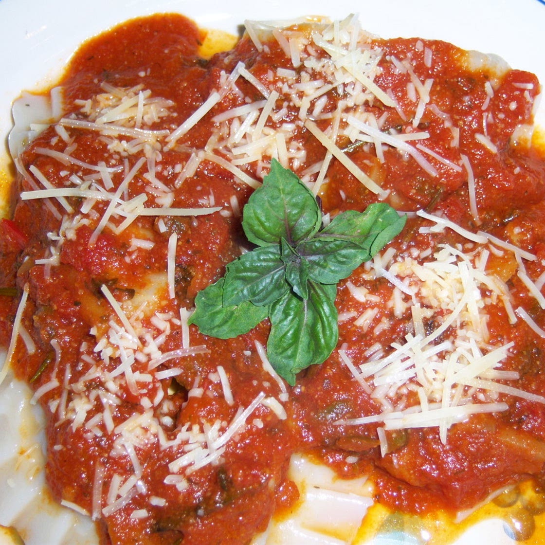 Ravioli With Meat Filling