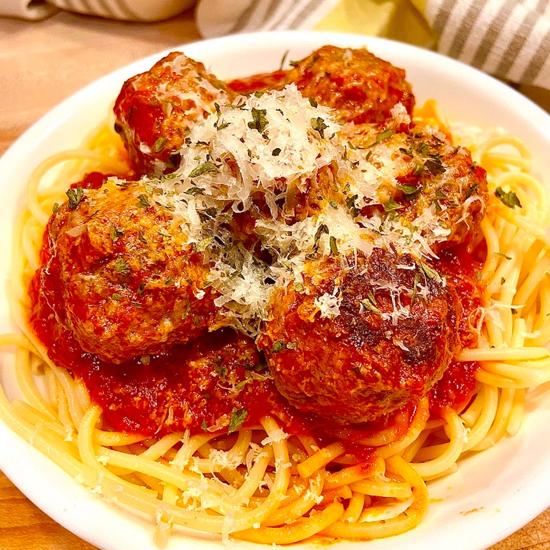 Easy Spaghetti & Meatballs
