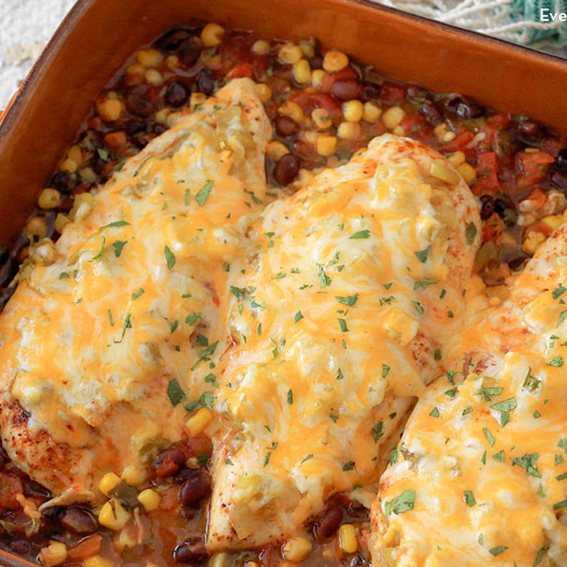 Santa Fe Baked Chicken Recipe