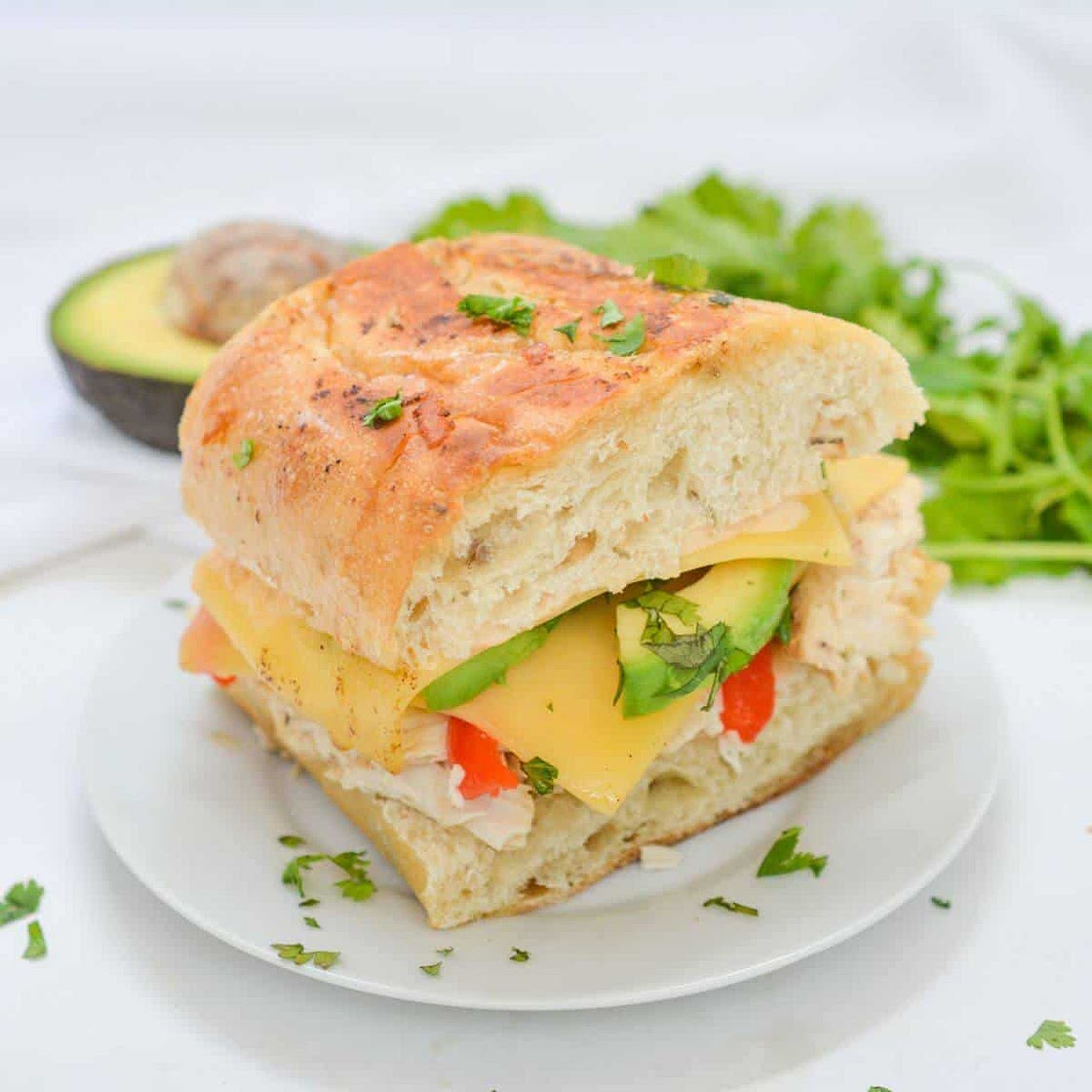 Chipotle Chicken Avocado Melt (Panera Copycat)