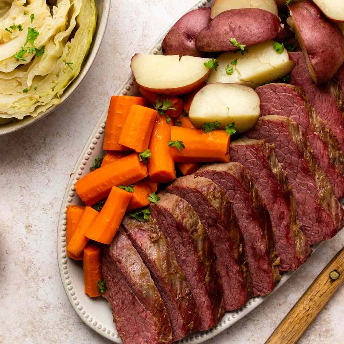 Instant Pot Corned Beef and Cabbage