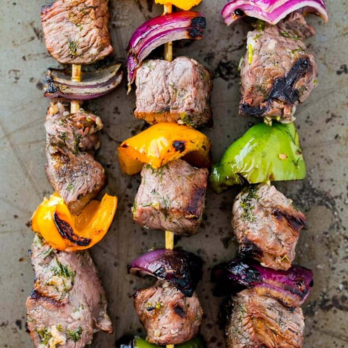 Tender Beef Kabobs (Shashlik) Recipe