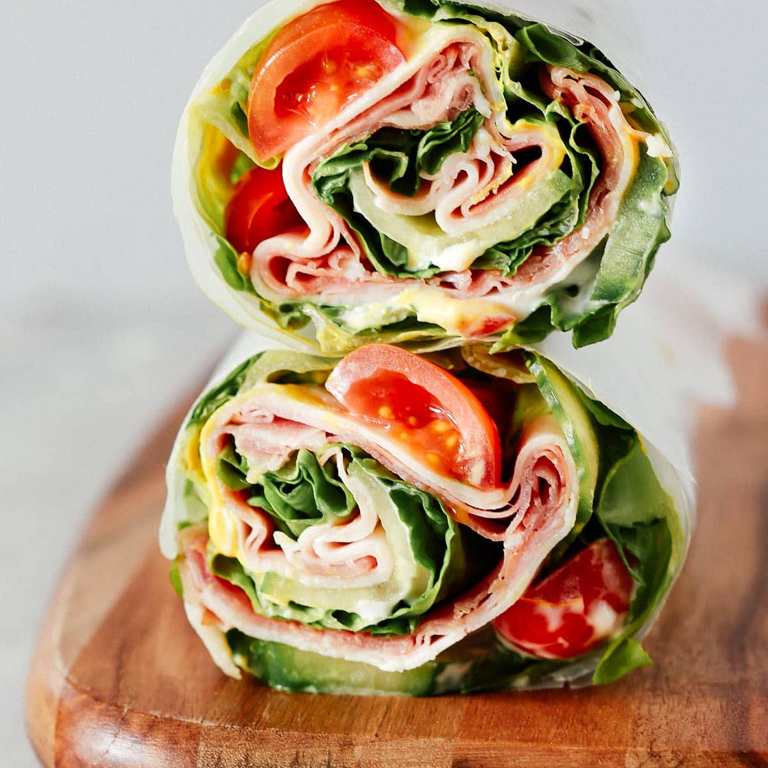Low-carb Lettuce Wrap Sandwich