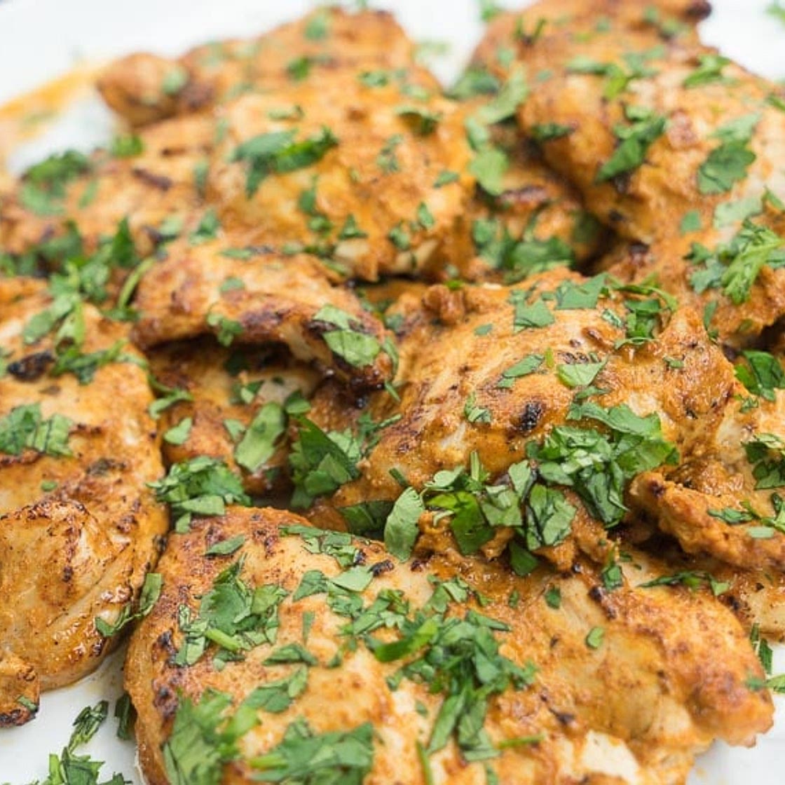 Spiced Yogurt Grilled Chicken