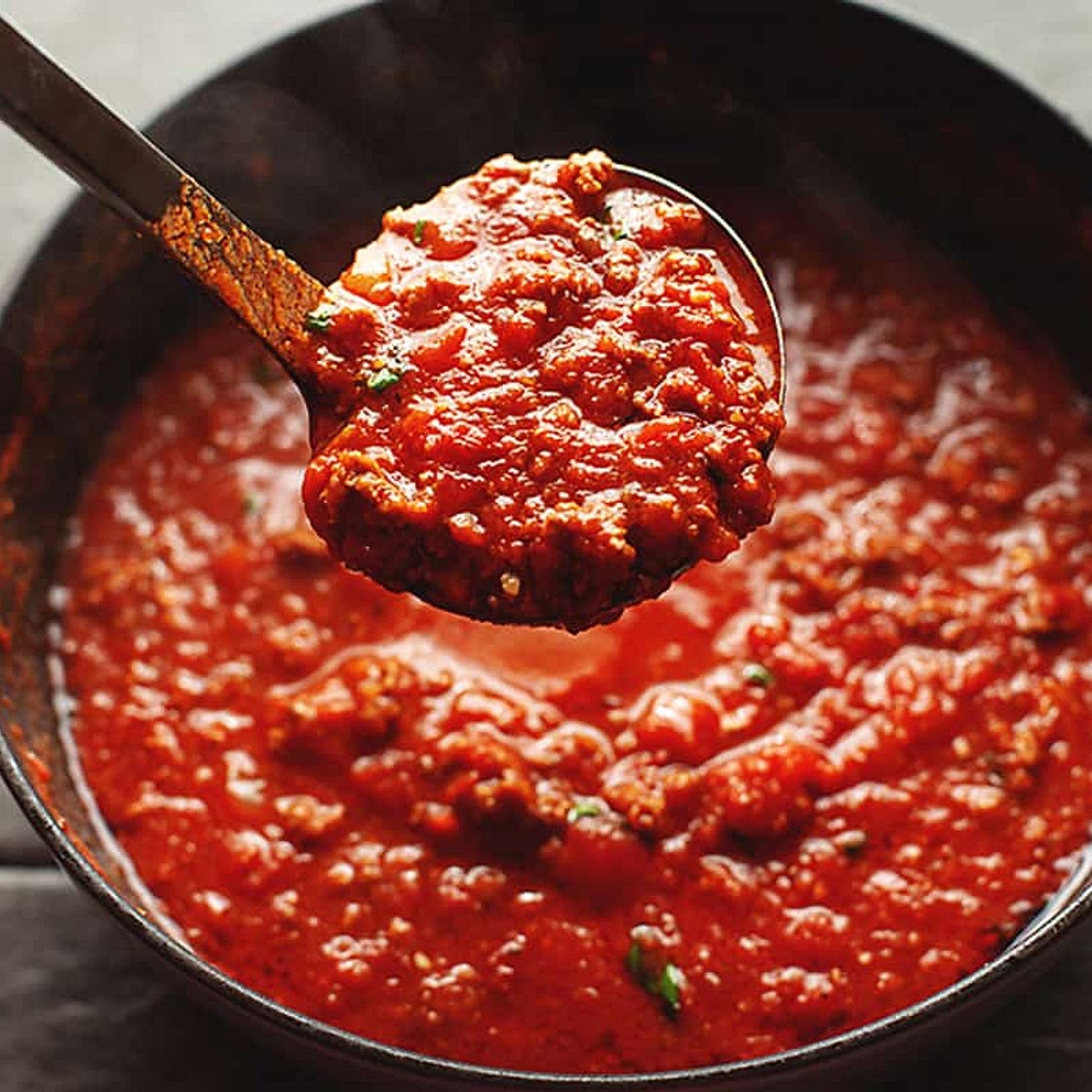 Homemade Keto Spaghetti Sauce Recipe - 2 Net Carbs