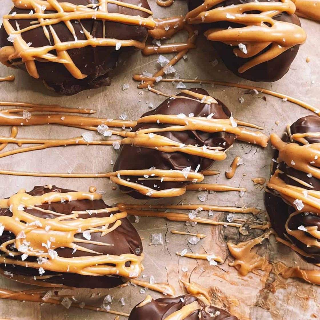 Frozen "Snickers" Dates