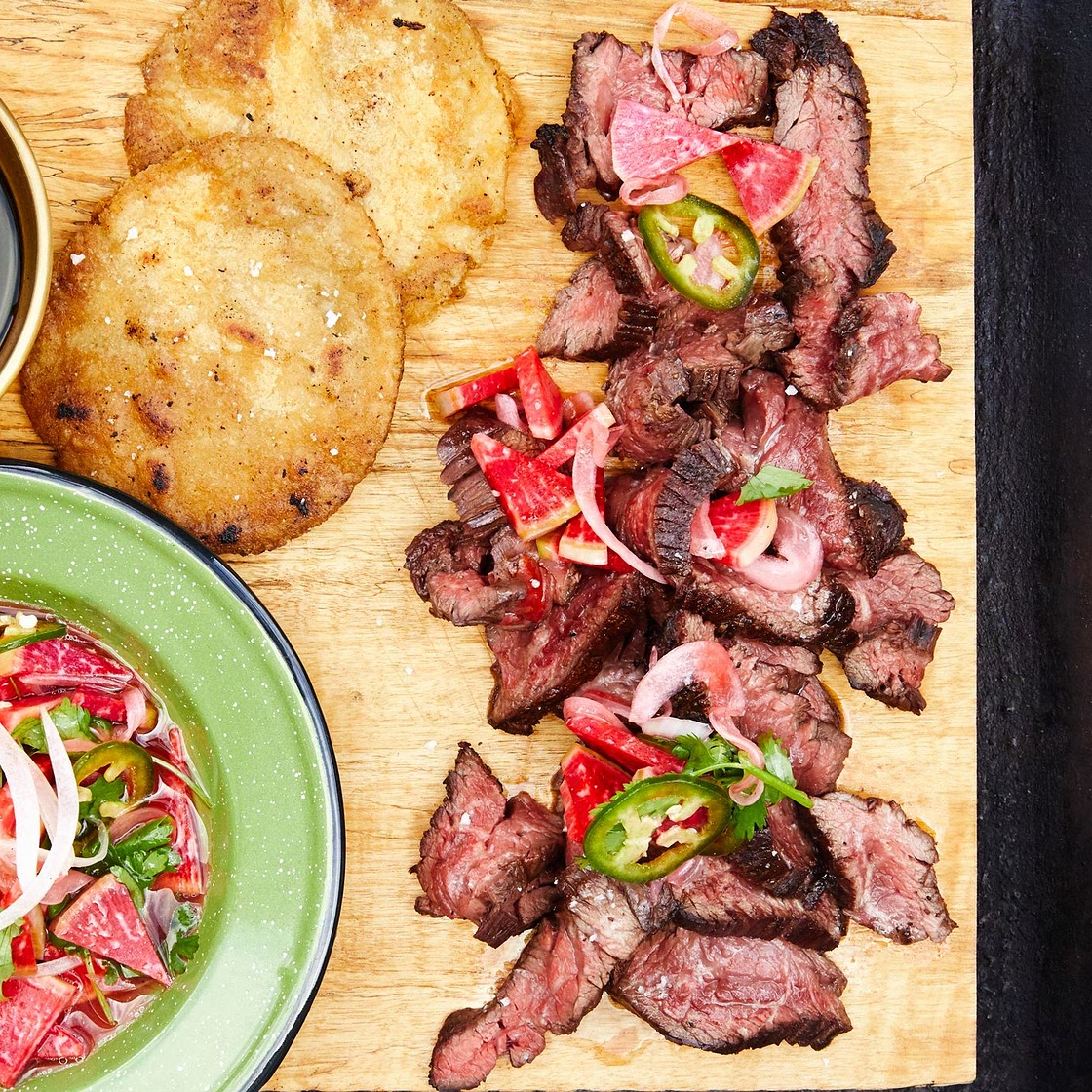 Hanger Steak With Chimol