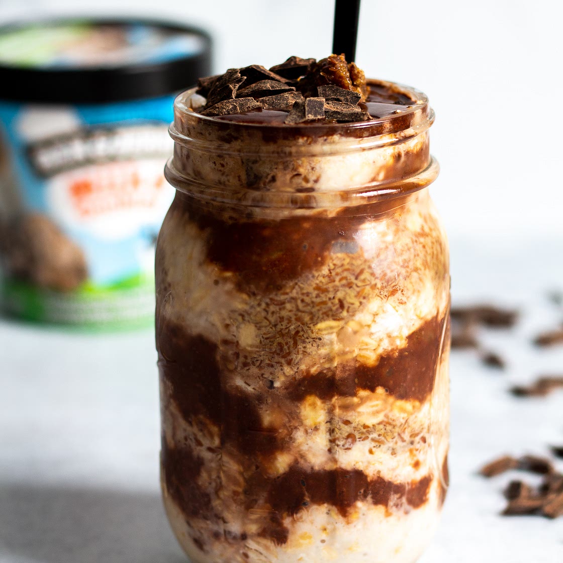 Milk & Cookies Overnight Oats