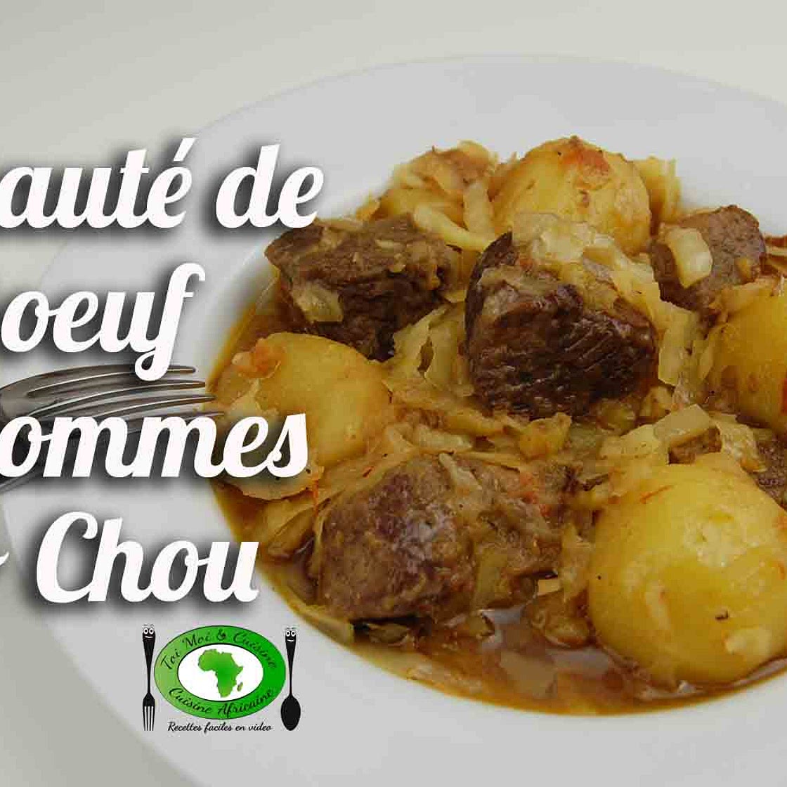 Sauté de bœuf pommes et chou