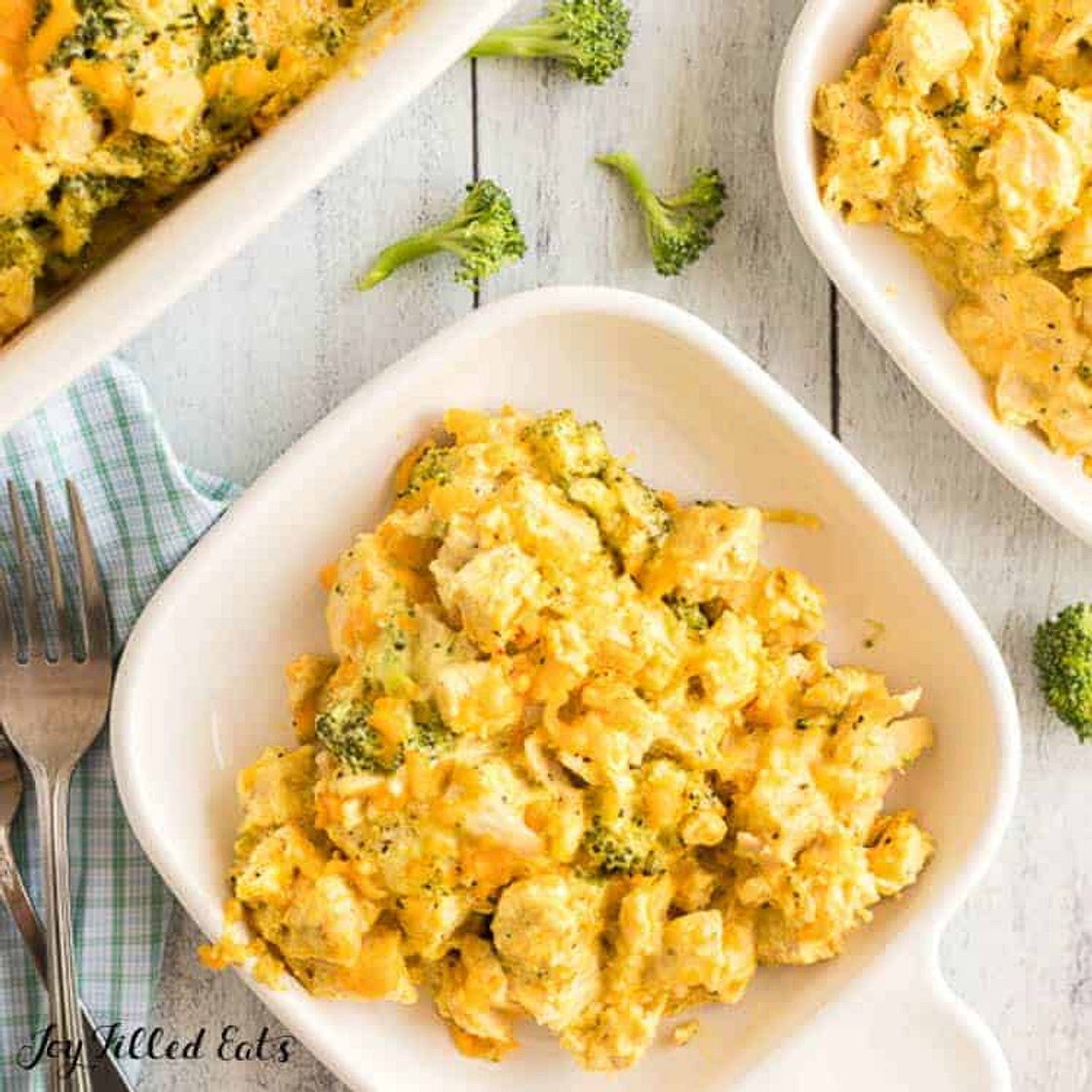 Keto Chicken Divan Casserole