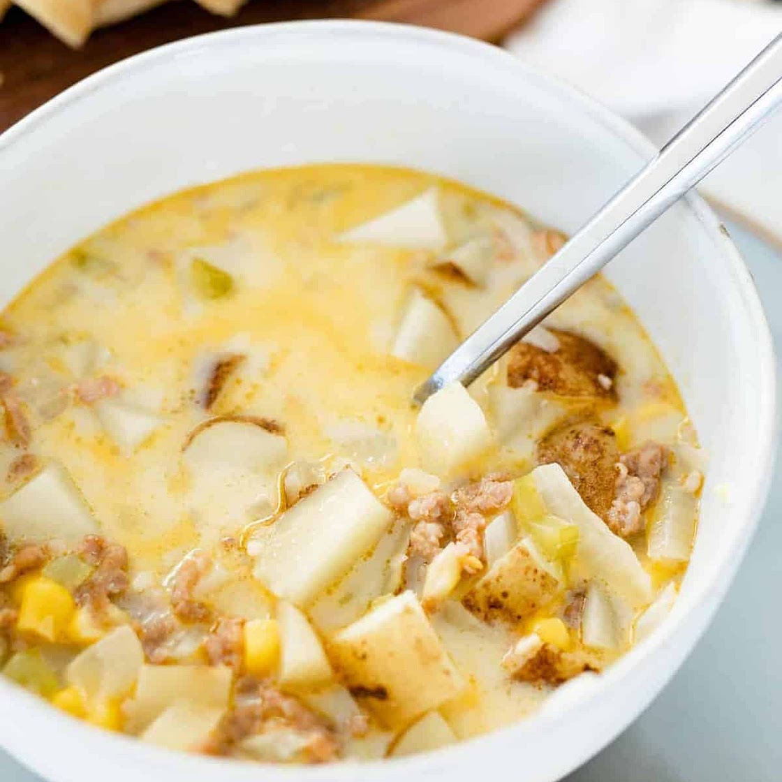 Potato & Sausage Soup
