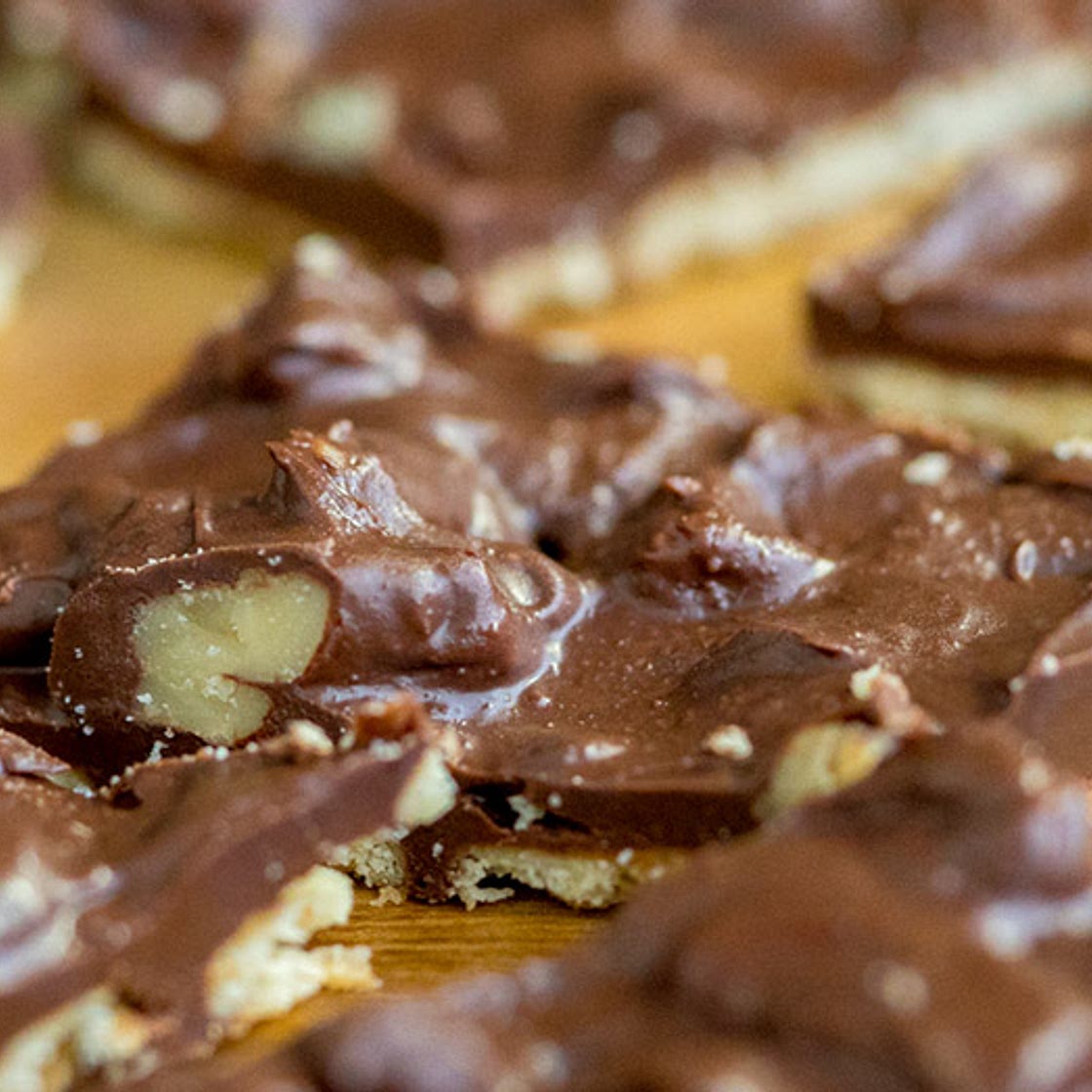 Praline Christmas Bark