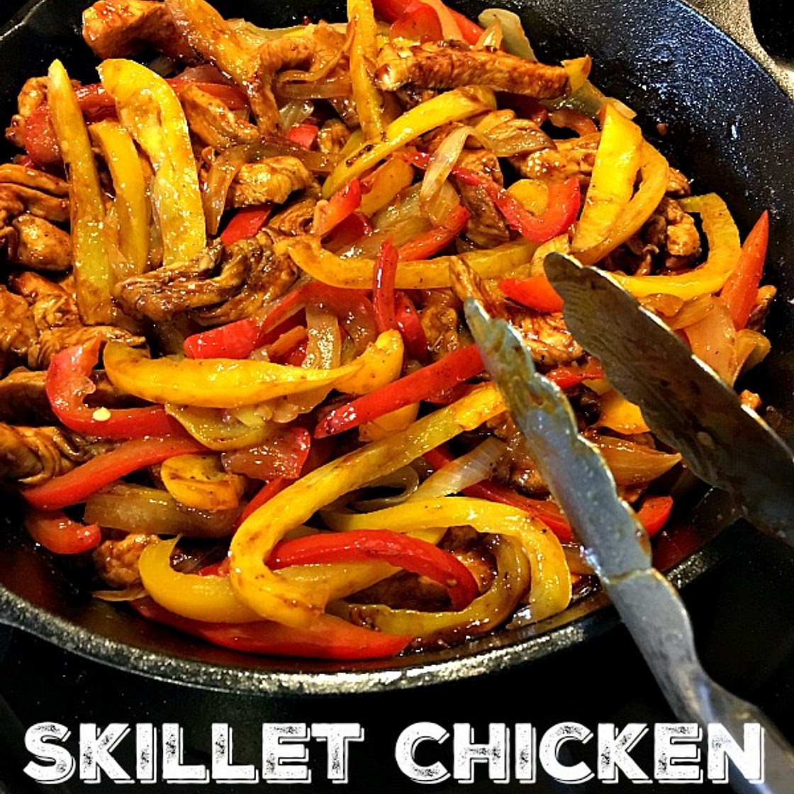 Keto Skillet Chicken Fajitas