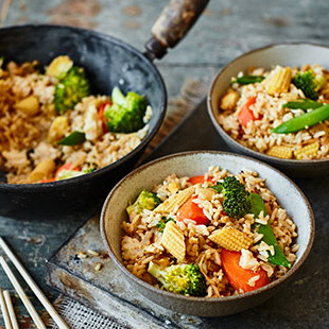 Egg-fried rice