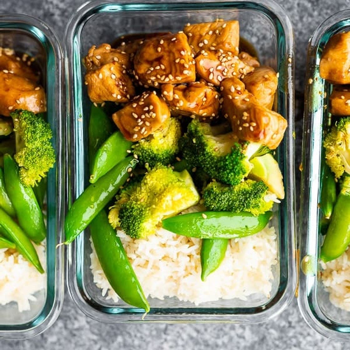 Honey Sesame Chicken Lunch Bowls