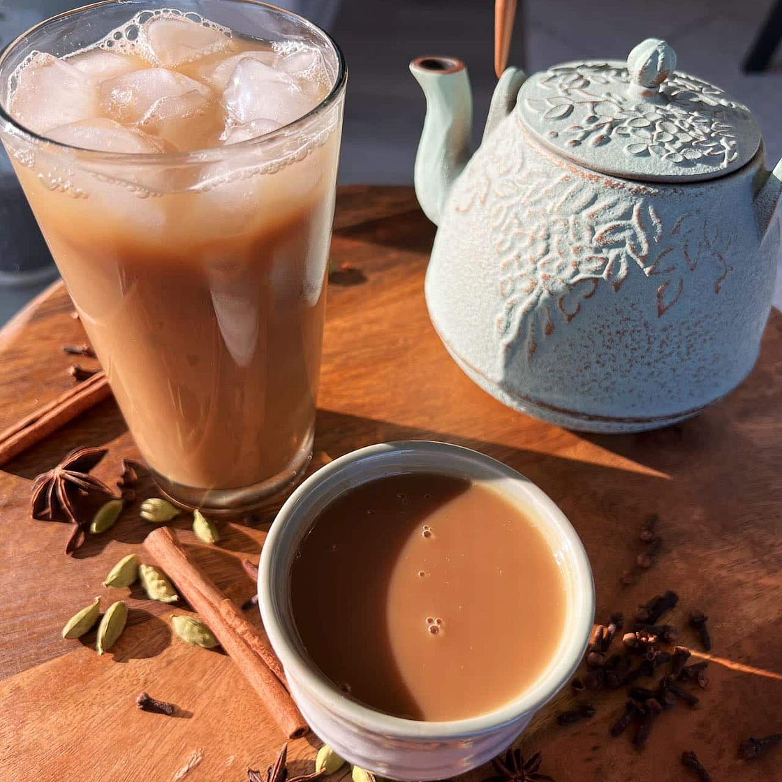 Homemade Chai Tea Latte (Iced/Hot)