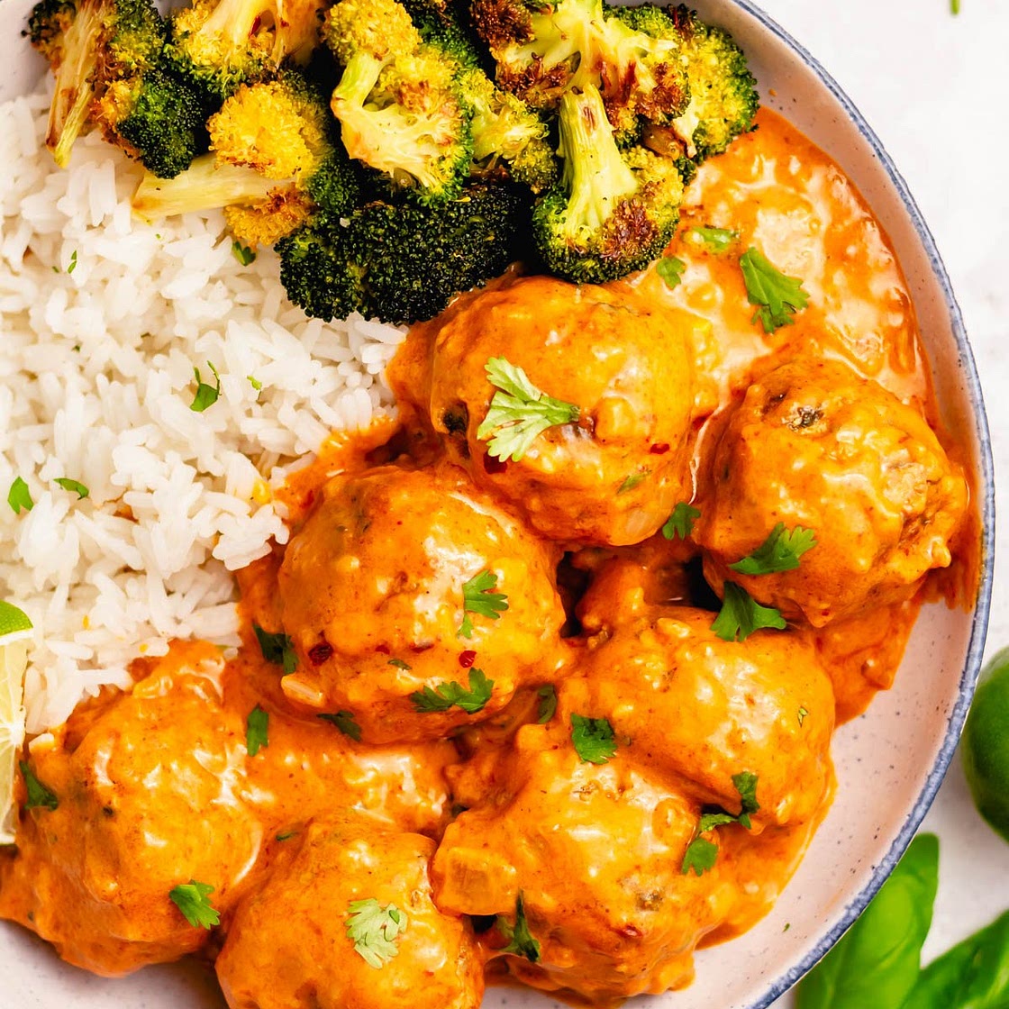 Curry Chicken Meatballs
