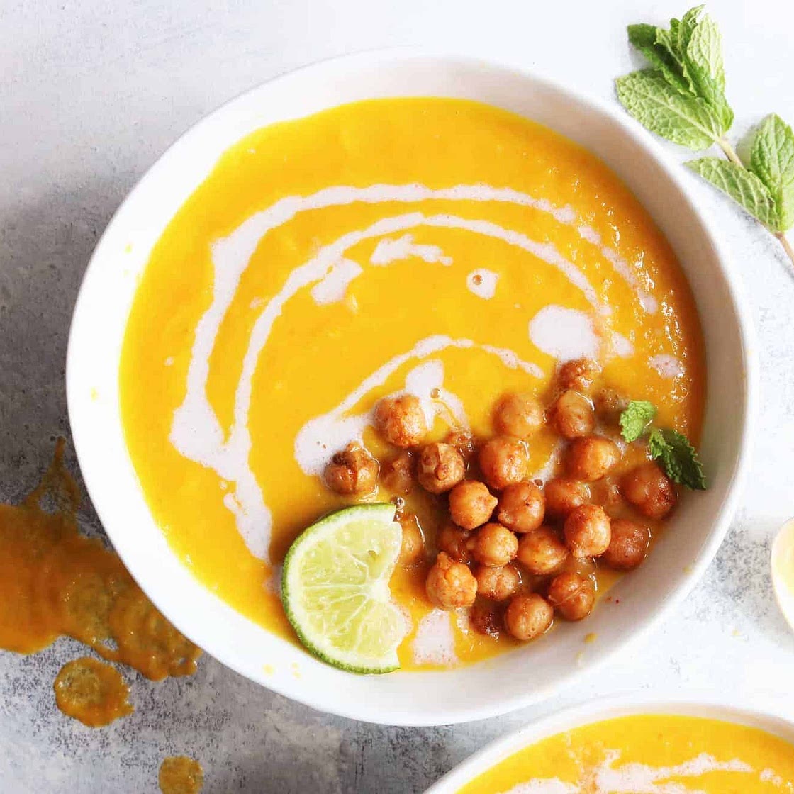 Ginger Orange and Carrot Soup