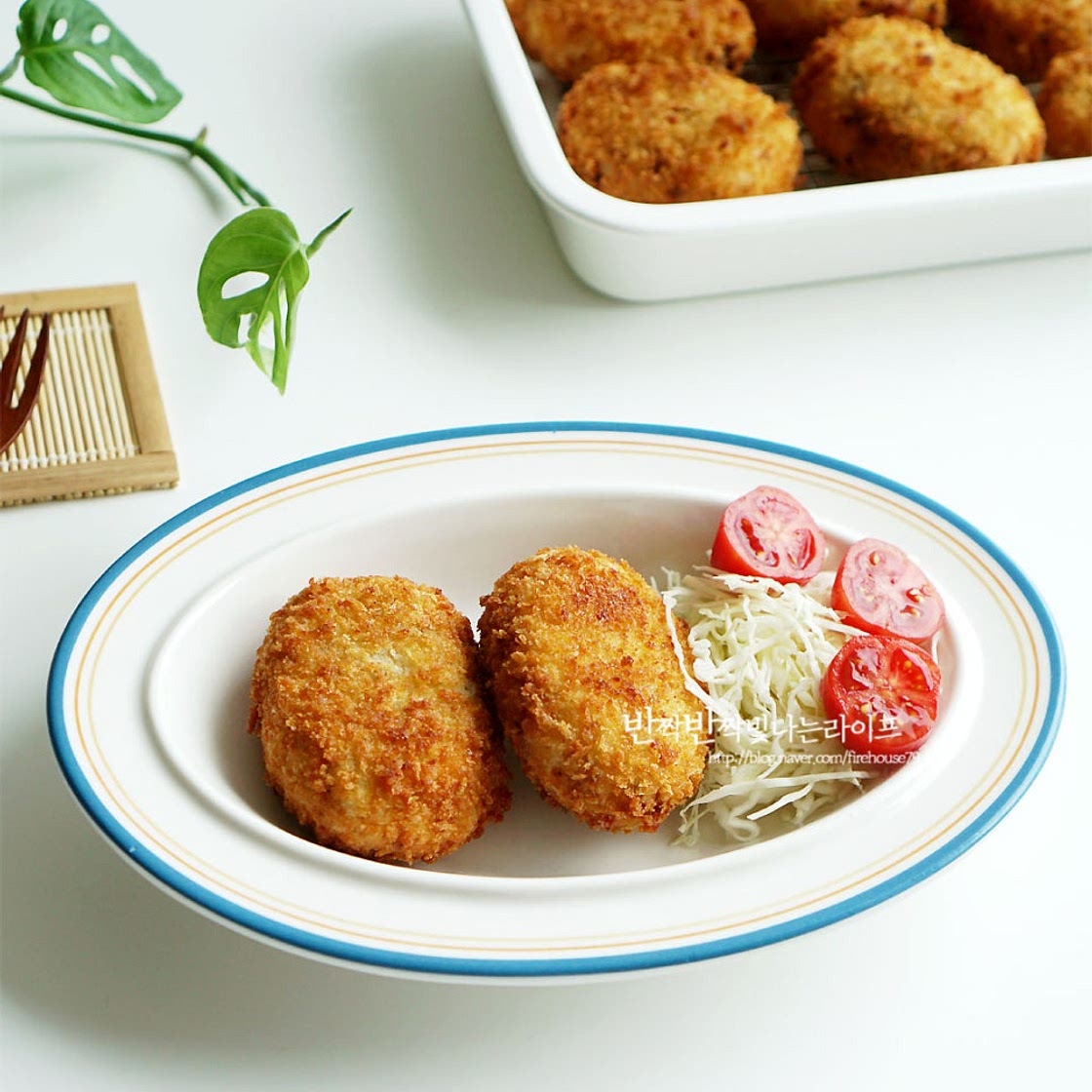 감자고로케 만들기 속이 꽉찬 감자크로켓 찐감자 요리