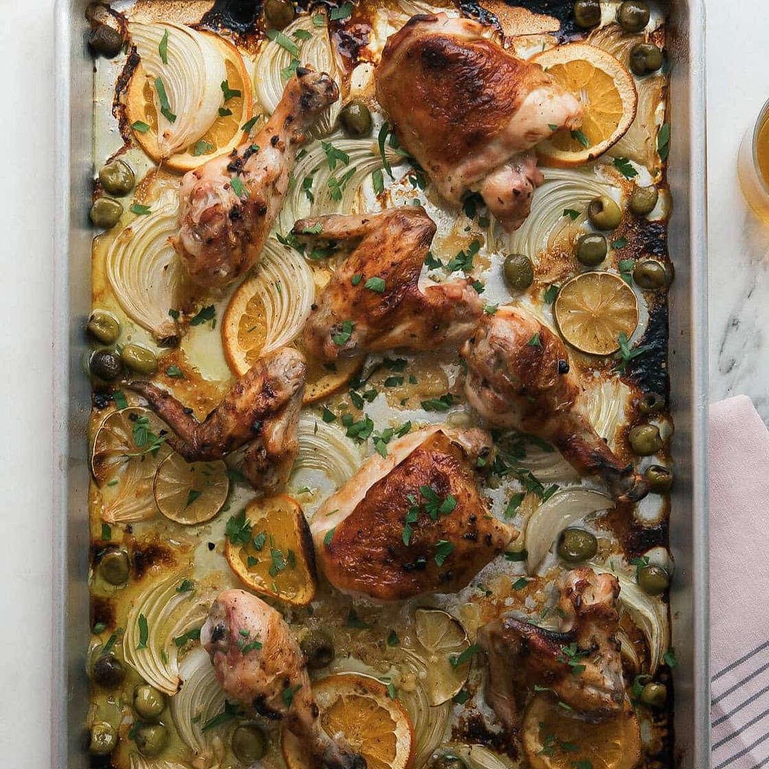 Mojo Sheet Pan Chicken