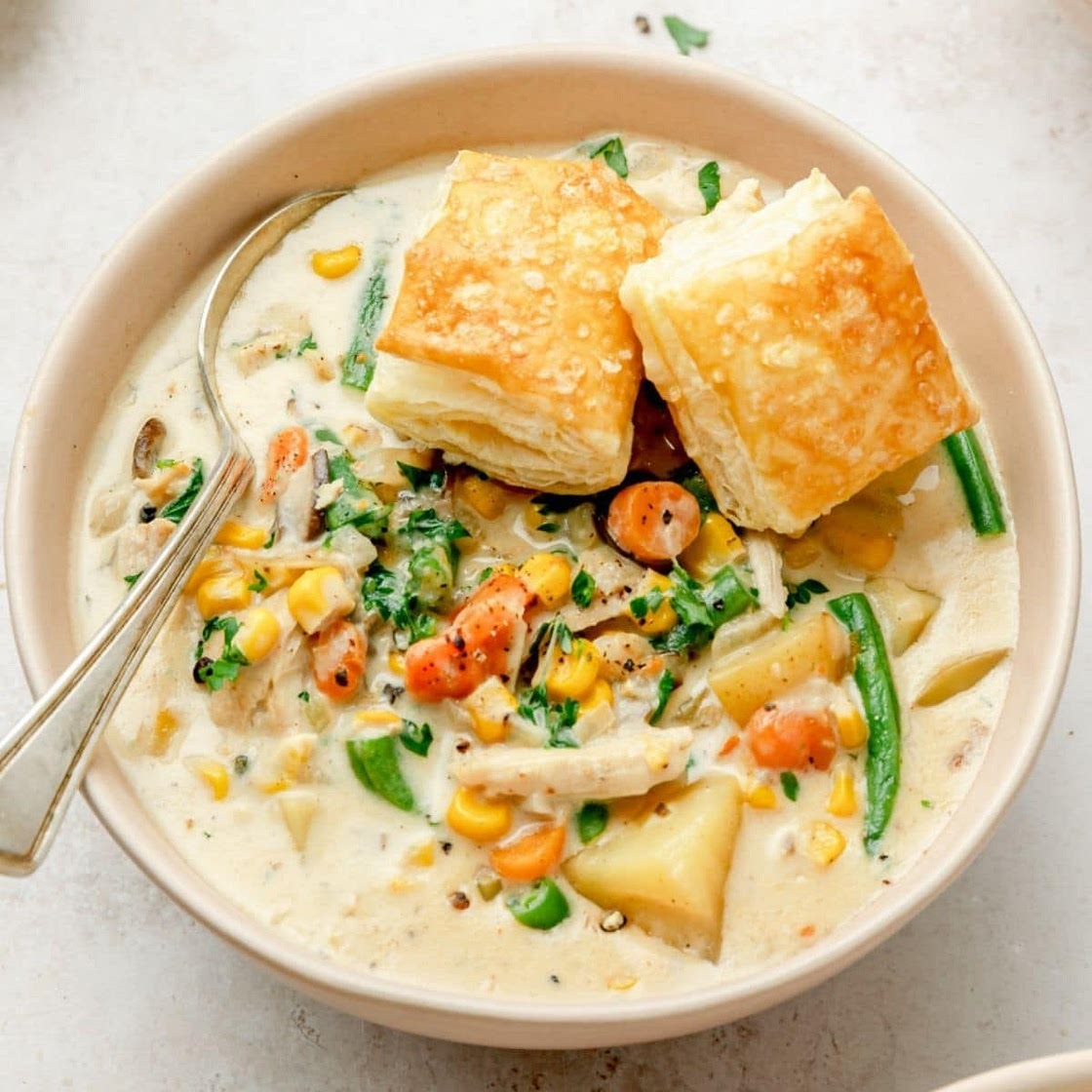 Chicken Pot Pie Soup