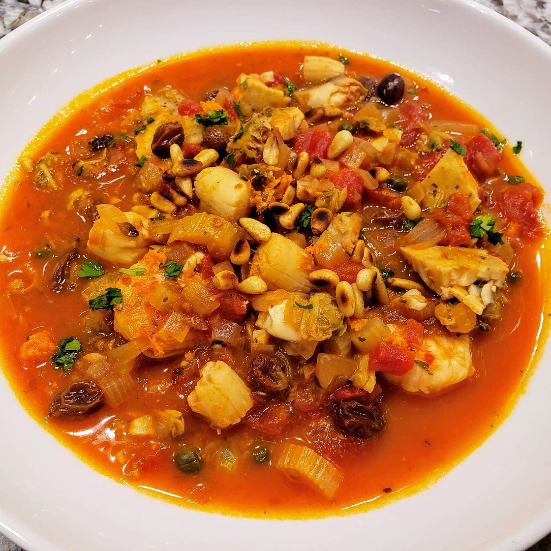 Mediterranean seafood stew