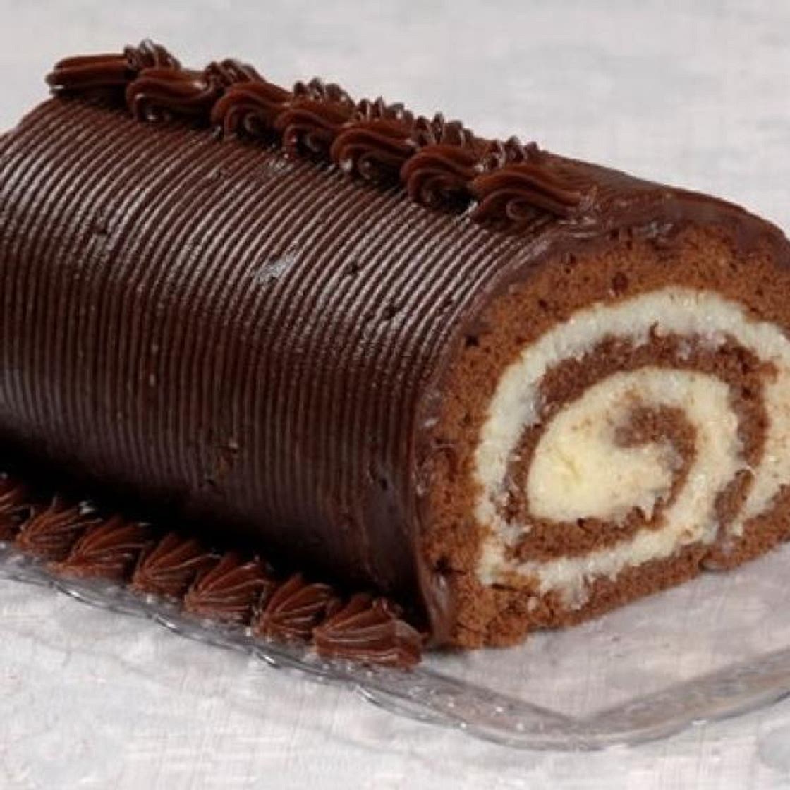 Receita de Rocambole de chocolate com coco