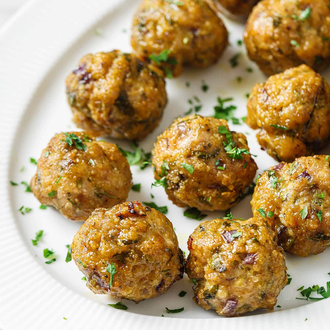 Chicken Kofta (Ground Chicken Meatballs)