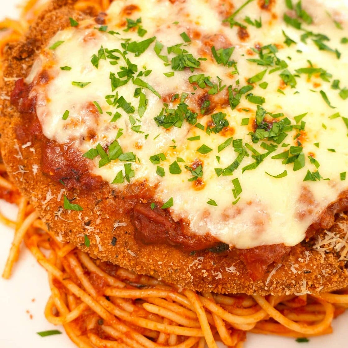 Crispy Chicken Parmesan