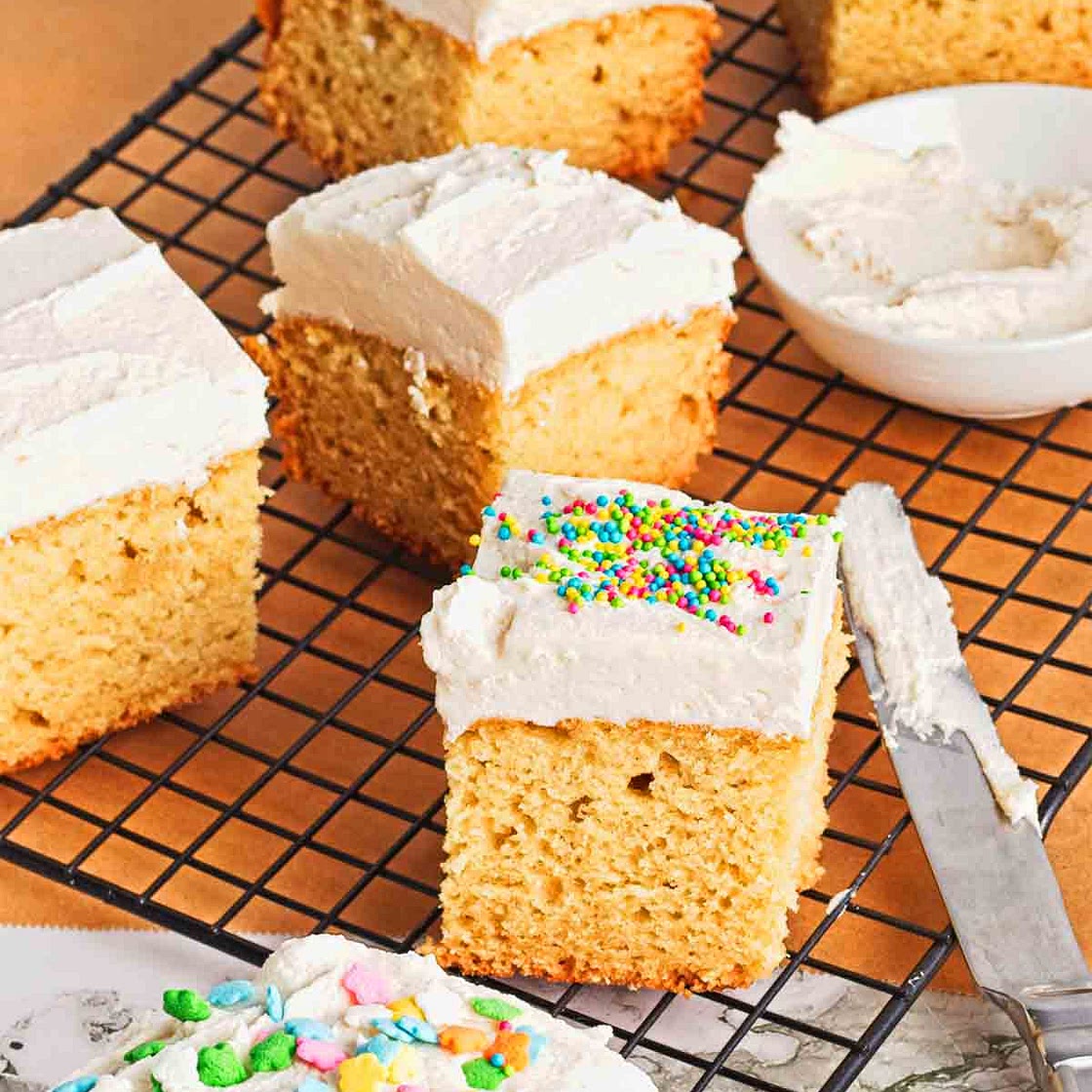 Vanilla Wacky Cake