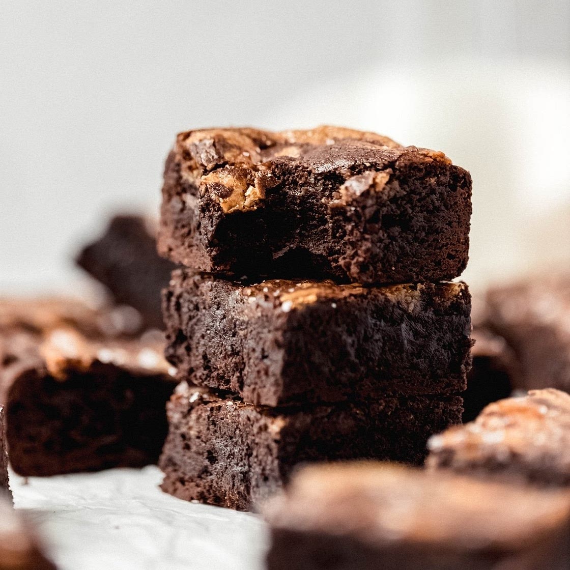 Chewy Halva Brownies