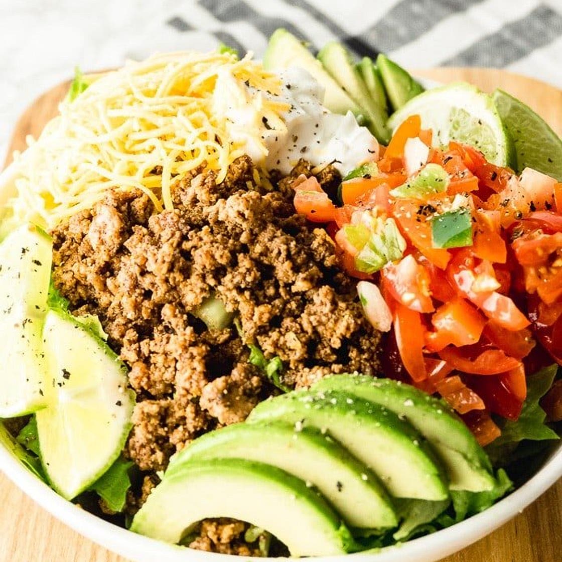 Keto Taco Salad Recipe