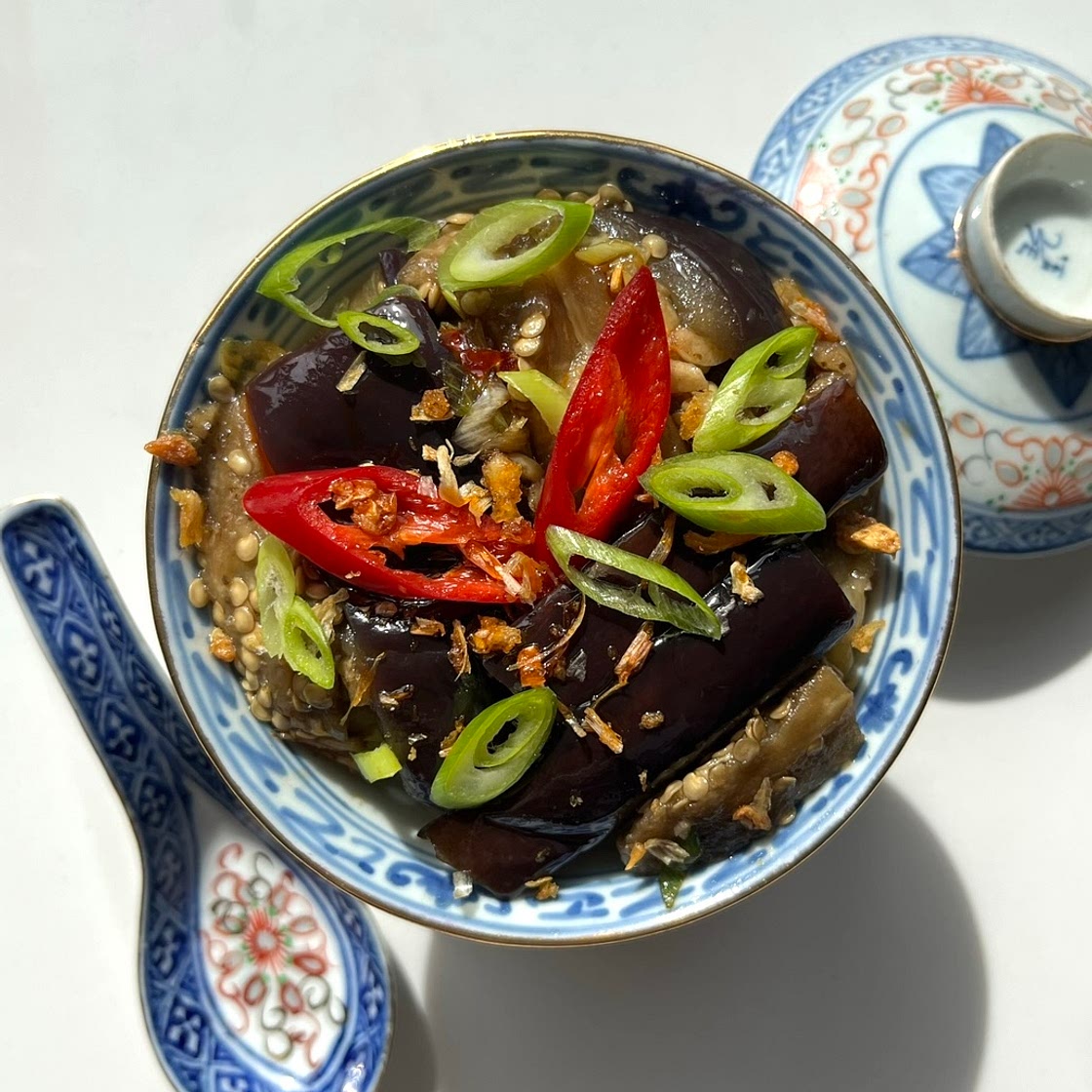 Chinese Steamed Aubergine