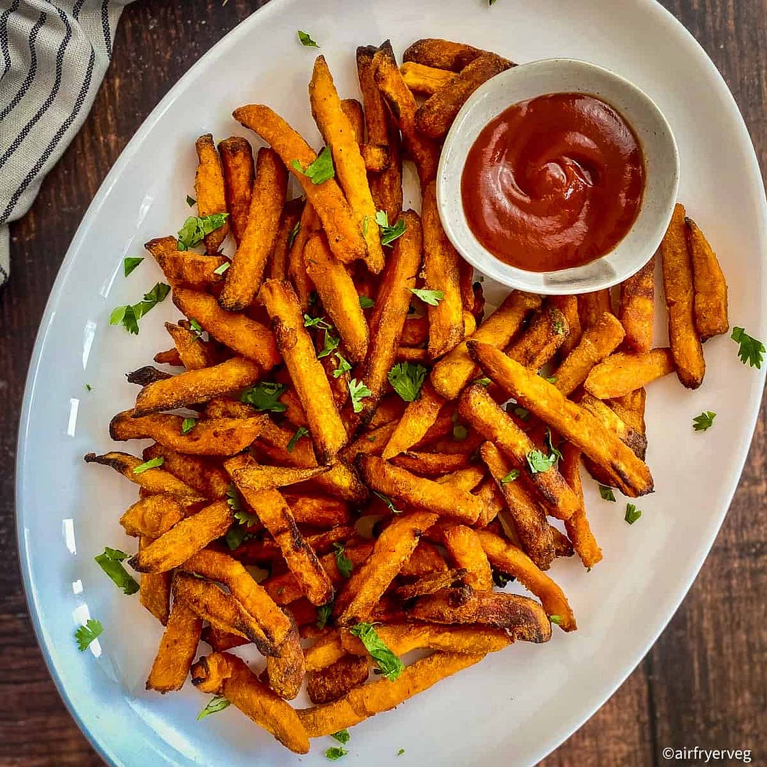 Air Fryer Frozen Sweet Potato Fries