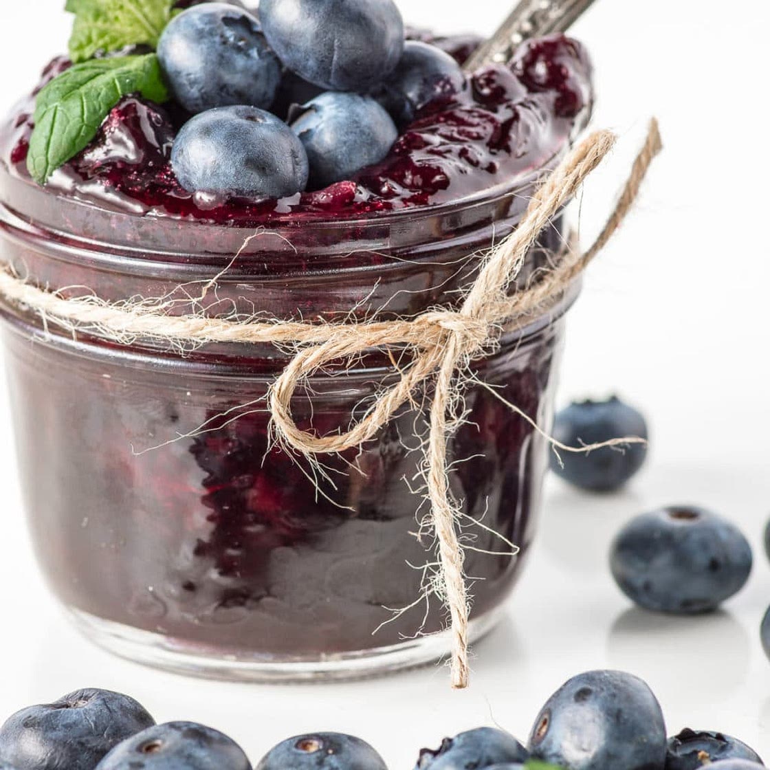 How to Make a Shelf Stable Sugar Free Blue Berry Jam ( plus it's low carb!)