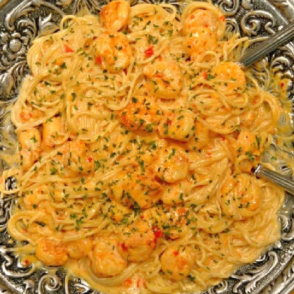 Bang Bang Shrimp Pasta